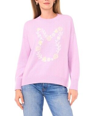 Vince Camuto Women's Soft & Festive Easter Sweater, NWT